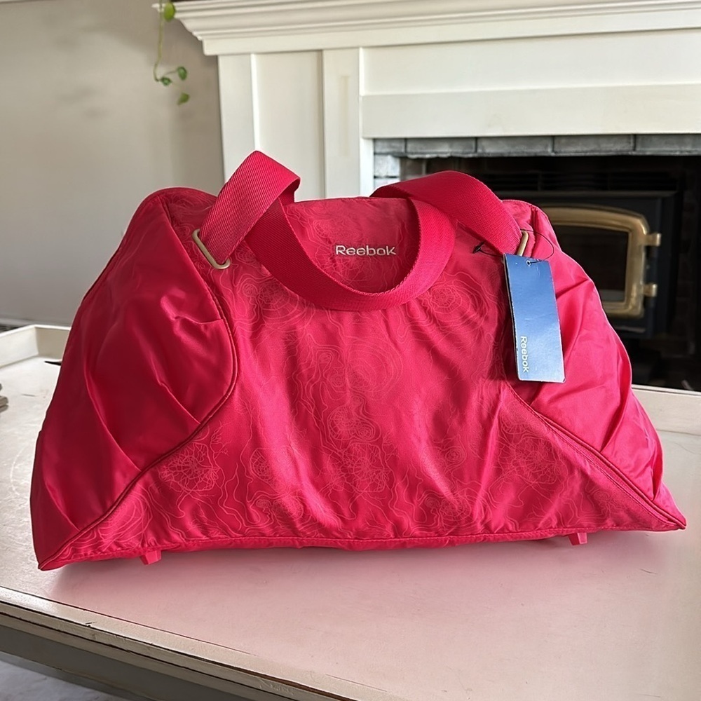 Reebok Hot Pink Travel Duffel Bag